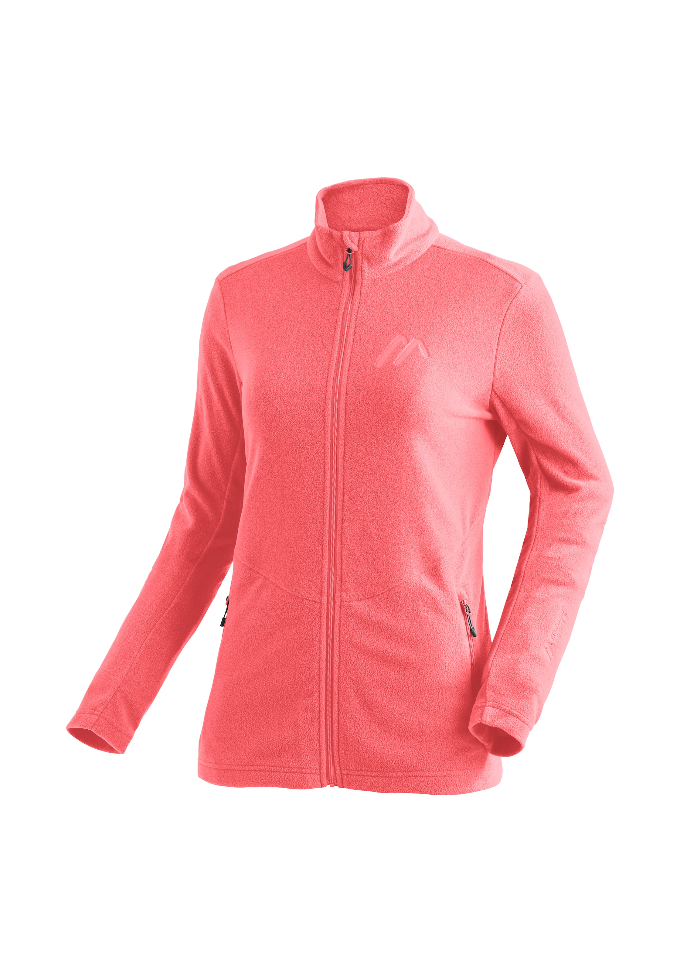 Maier Sports Funktionsfleecejacke in Pink: Vorderseite