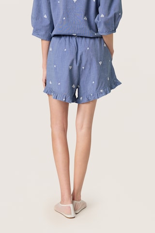 SOAKED IN LUXURY Regular Broek 'Elly' in Blauw