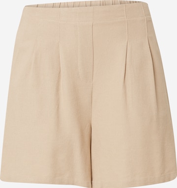 Pantalon 'JESMILO' VERO MODA en beige : devant