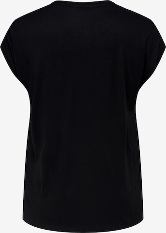 ONLY Carmakoma - Camiseta 'Flake' en negro