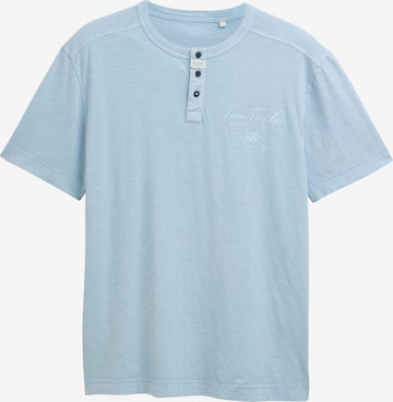 TOM TAILOR Shirt in Blauw: voorkant