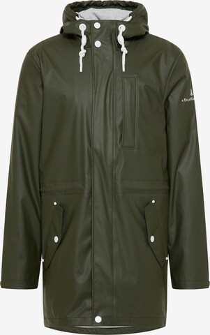 Parka mi-saison DreiMaster Maritim en vert : devant