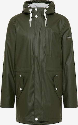 DreiMaster Maritim Between-seasons parka in Green: front