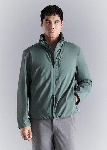 MANGO MAN Between-Season Jacket 'Atlas' in Green: front