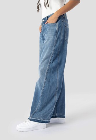 Barrel Jeans 'Noralie' di Elias Rumelis in blu