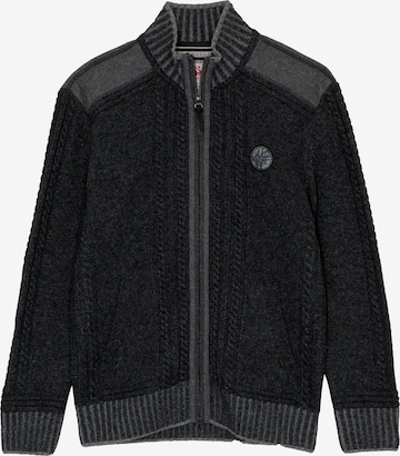 SPIETH & WENSKY Gebreid vest 'Erato' in Grijs: voorkant