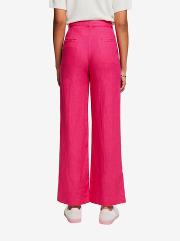 ESPRIT Wide leg Pants in Pink