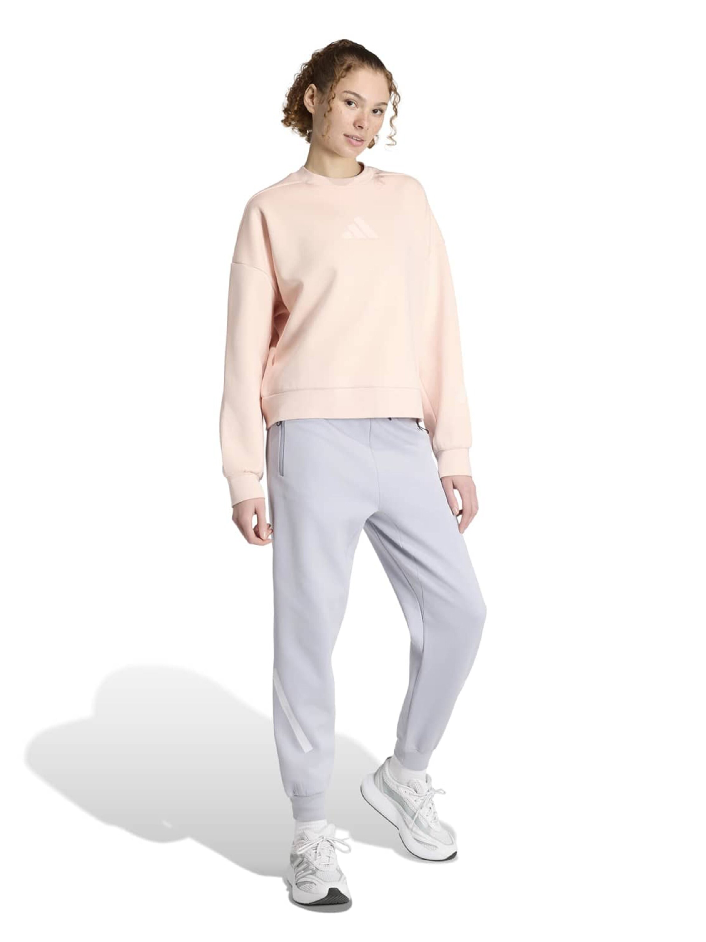 rozā ADIDAS SPORTSWEAR Sportiska tipa džemperis 'Z.N.E.': no priekšpuses