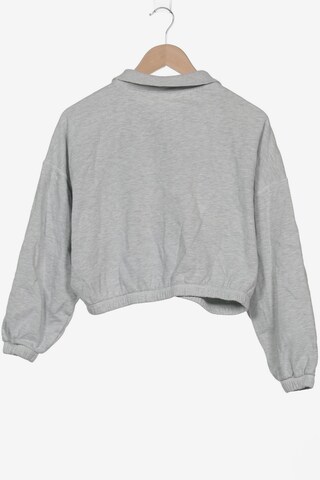 WEEKDAY Sweatshirt & Zip-Up Hoodie in S in Grey