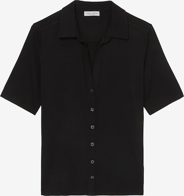 Marc O'Polo Blouse in Zwart: voorkant