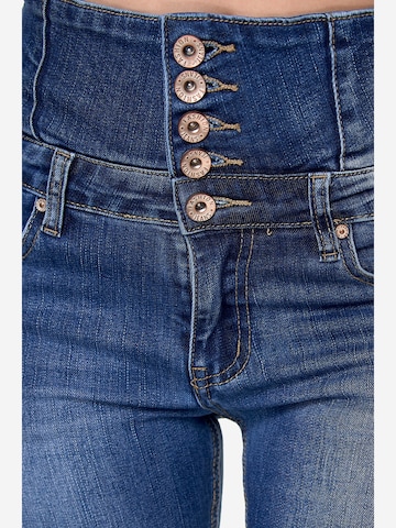 Skinny Jean Elara en bleu