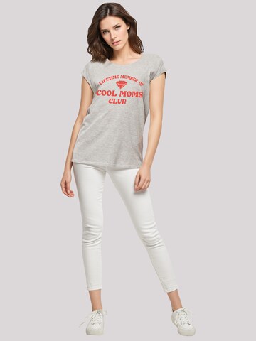 T-shirt 'Mothers Day Cool Moms Club Membership Trendy Motherhood' F4NT4STIC en gris