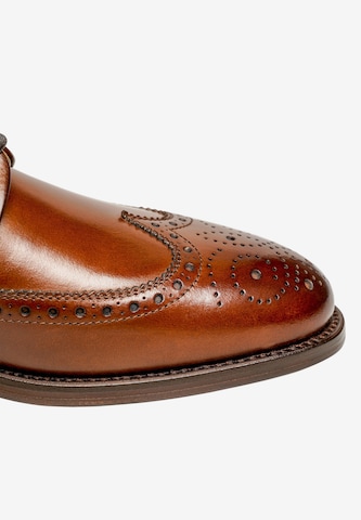 Henry Stevens Lace-Up Shoes 'Winston' in Brown