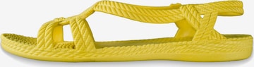 Brasileras Sandale 'Esmirna' in Gelb: Vorderseite
