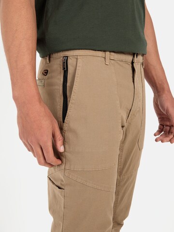 CAMEL ACTIVE Tapered Chinohose in Braun