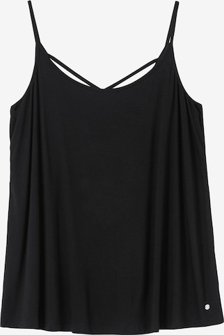 SHEEGO Top in Black: front