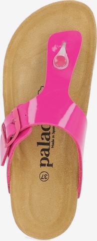 Palado T-Bar Sandals 'Kos' in Pink