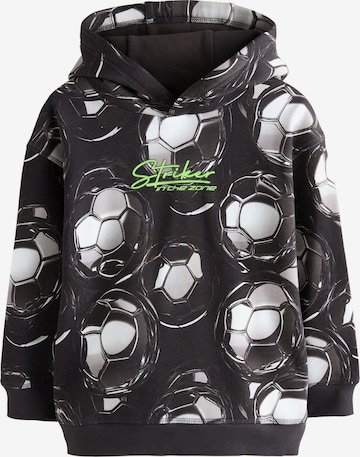 NextSweater majica - crna boja: prednji dio