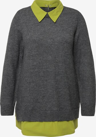 Ulla Popken Pullover in Grau: predná strana