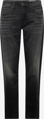 rag & bone - regular Vaquero 'Authentic' en negro: frente