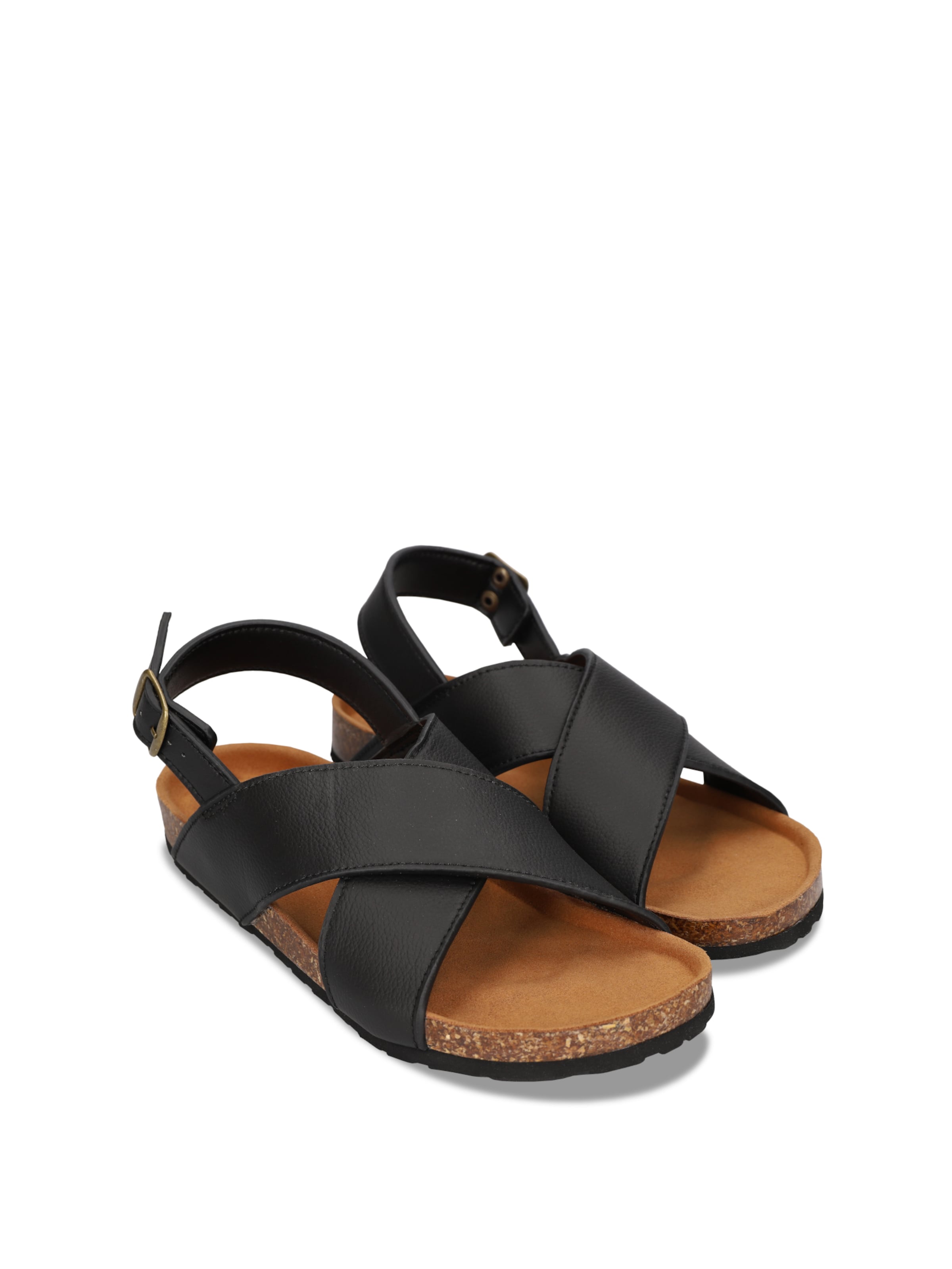 Sandalo 'Lanta' di nae Vegan Shoes in nero