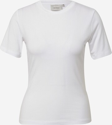 T-shirt 'Damy' Gestuz en blanc : devant