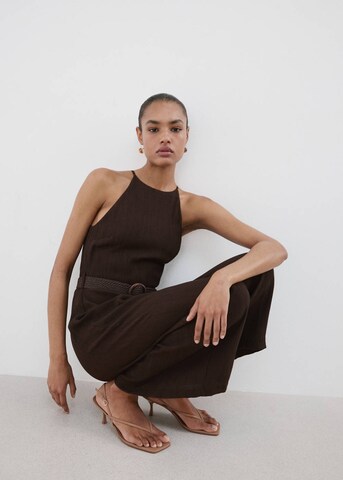 MANGO Jumpsuit in Braun