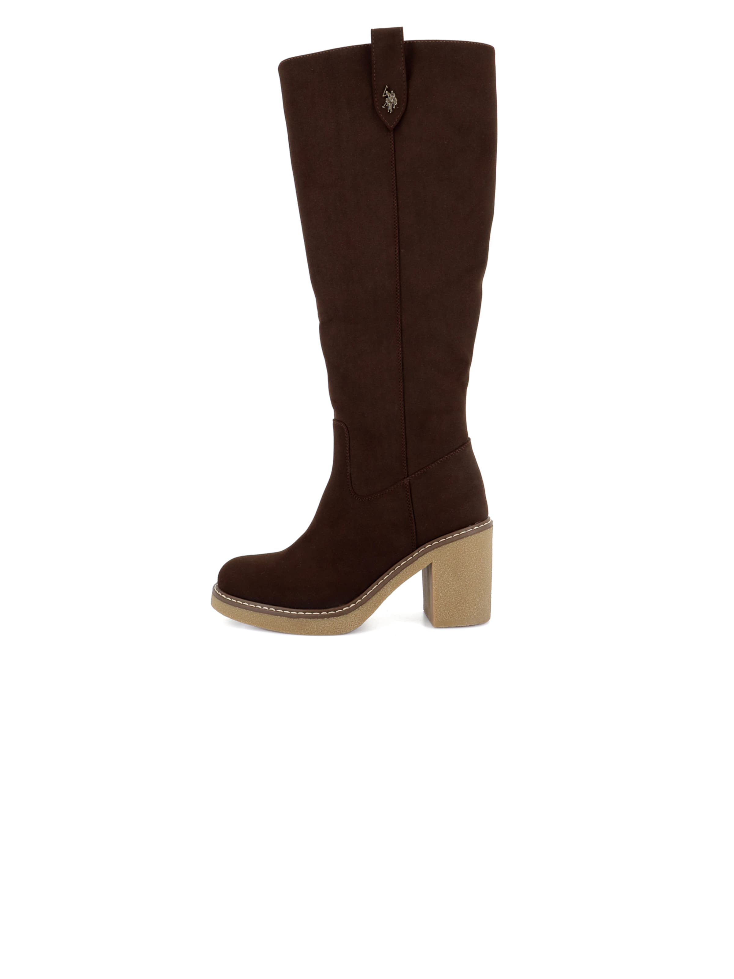 US POLO ASSN. Stiefel 'Mabel' in Braun: Vorderseite