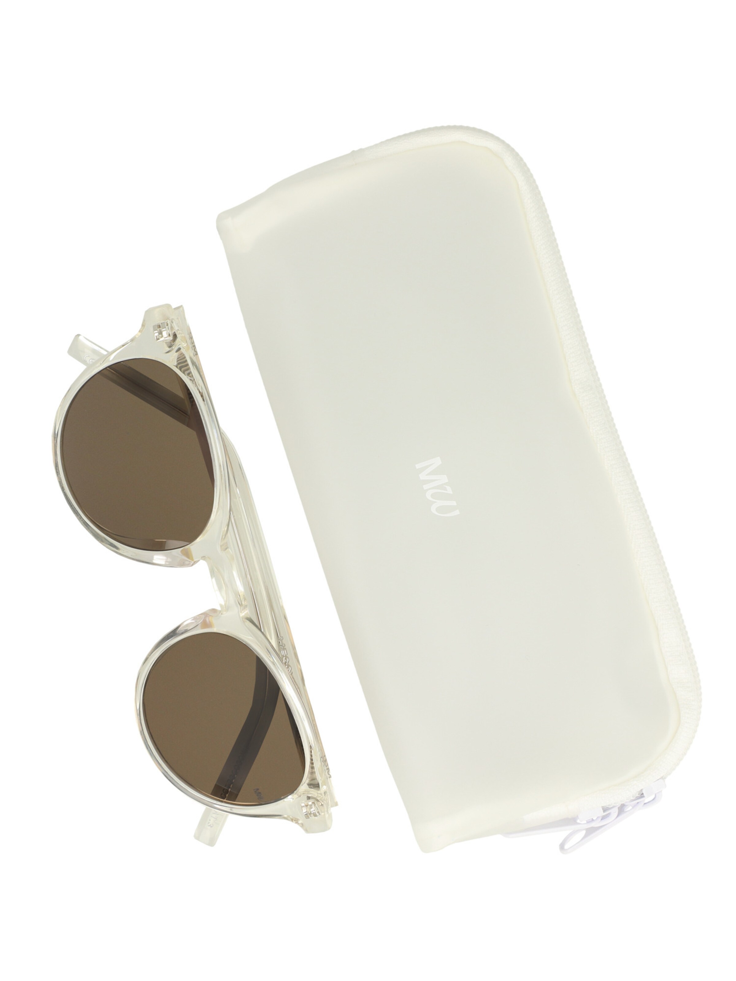 MessyWeekend Sunglasses ' OLO ' in Transparent