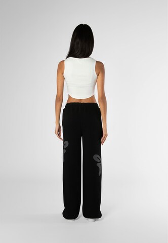 Loosefit Pantalon Felicious en noir