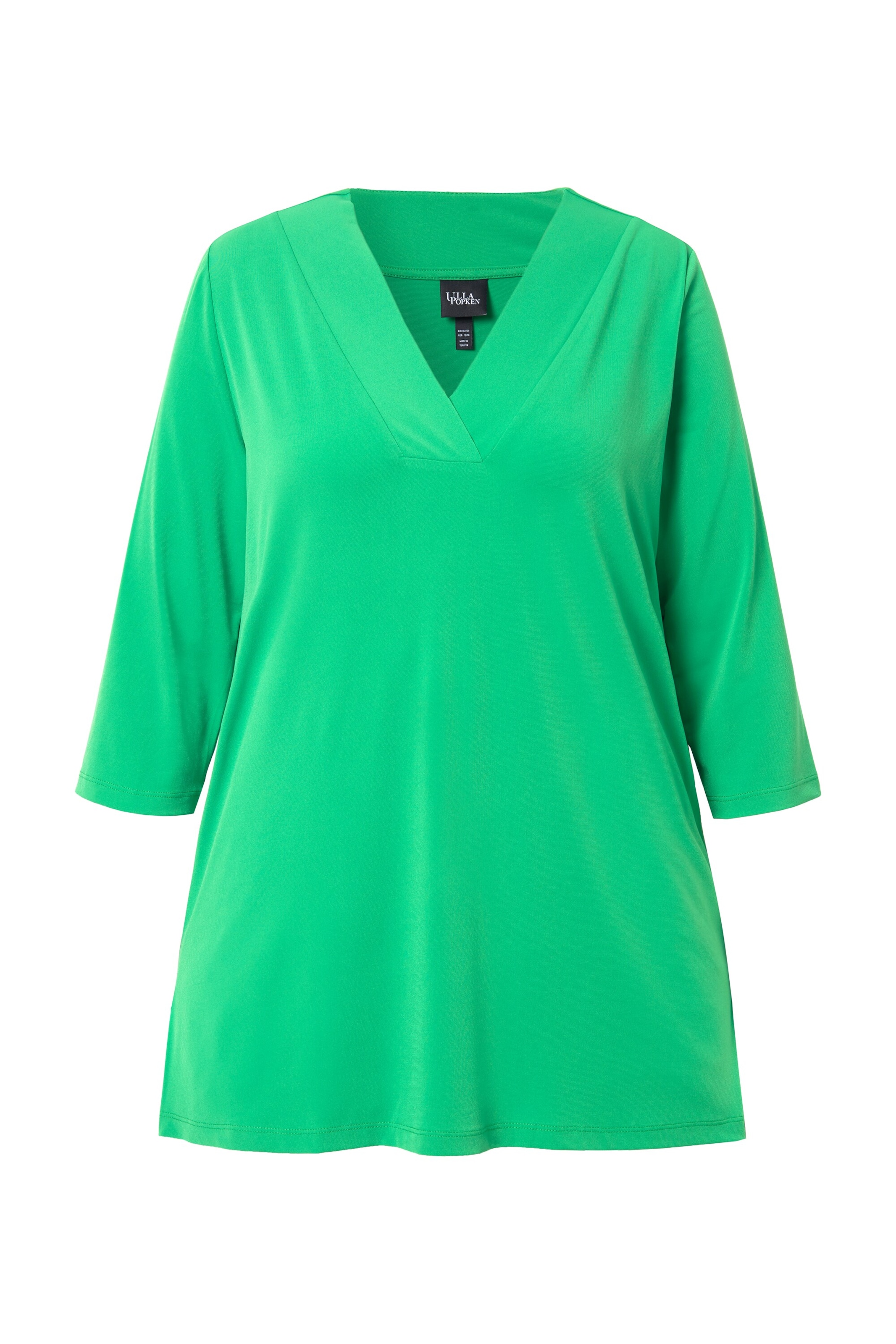 Ulla Popken Shirt in Groen: voorkant