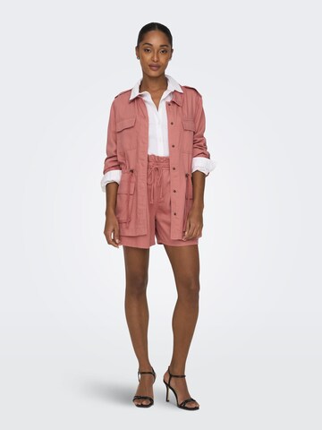 ONLY Loosefit Shorts 'Kenya' in Pink