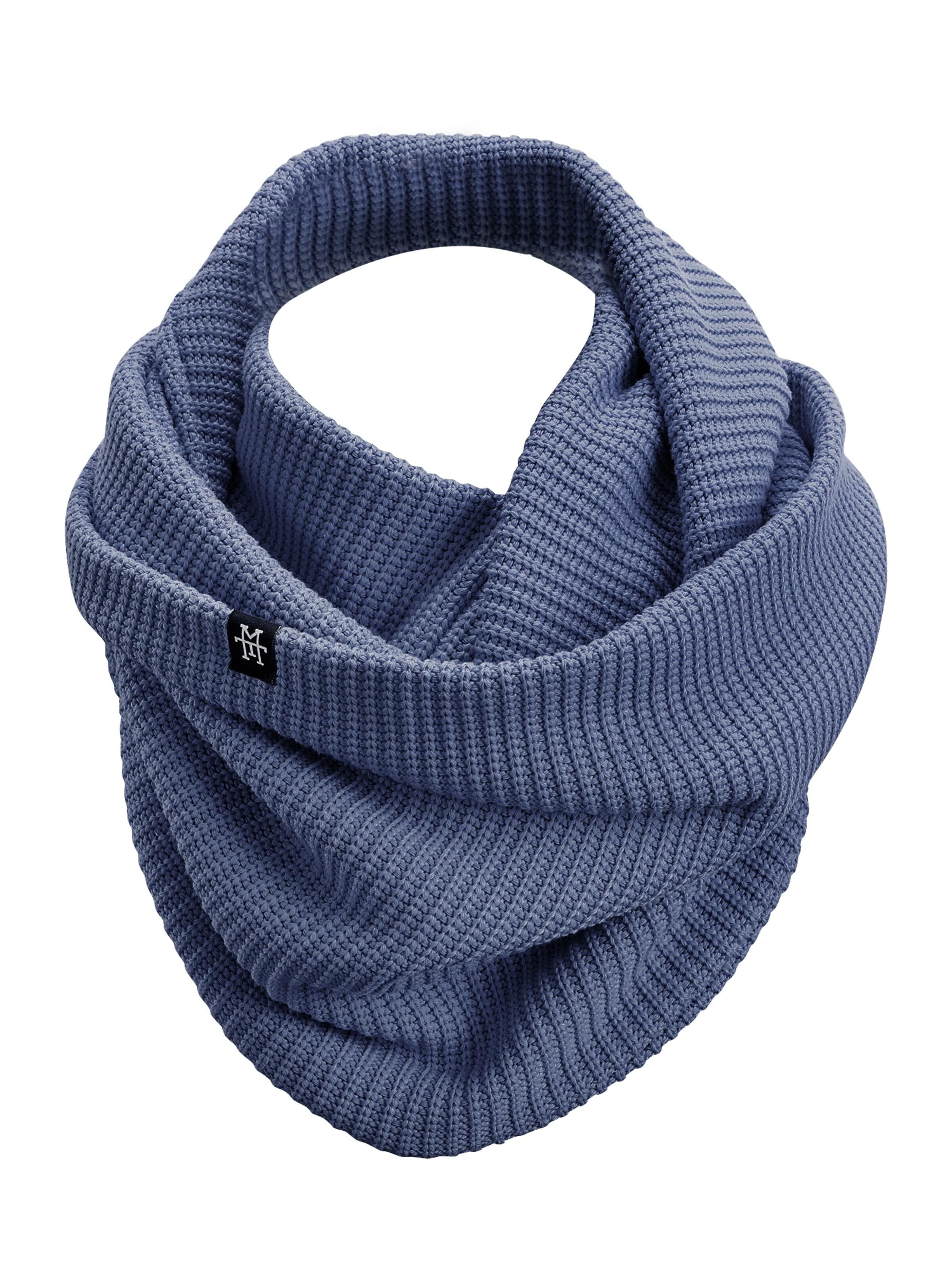 Manufaktur13 Tube Scarf in Blue: front