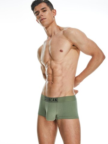 SEOBEAN Boxer shorts 'Solid' in Green