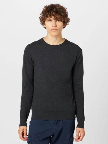 INDICODE JEANS Sweater in Grey: front