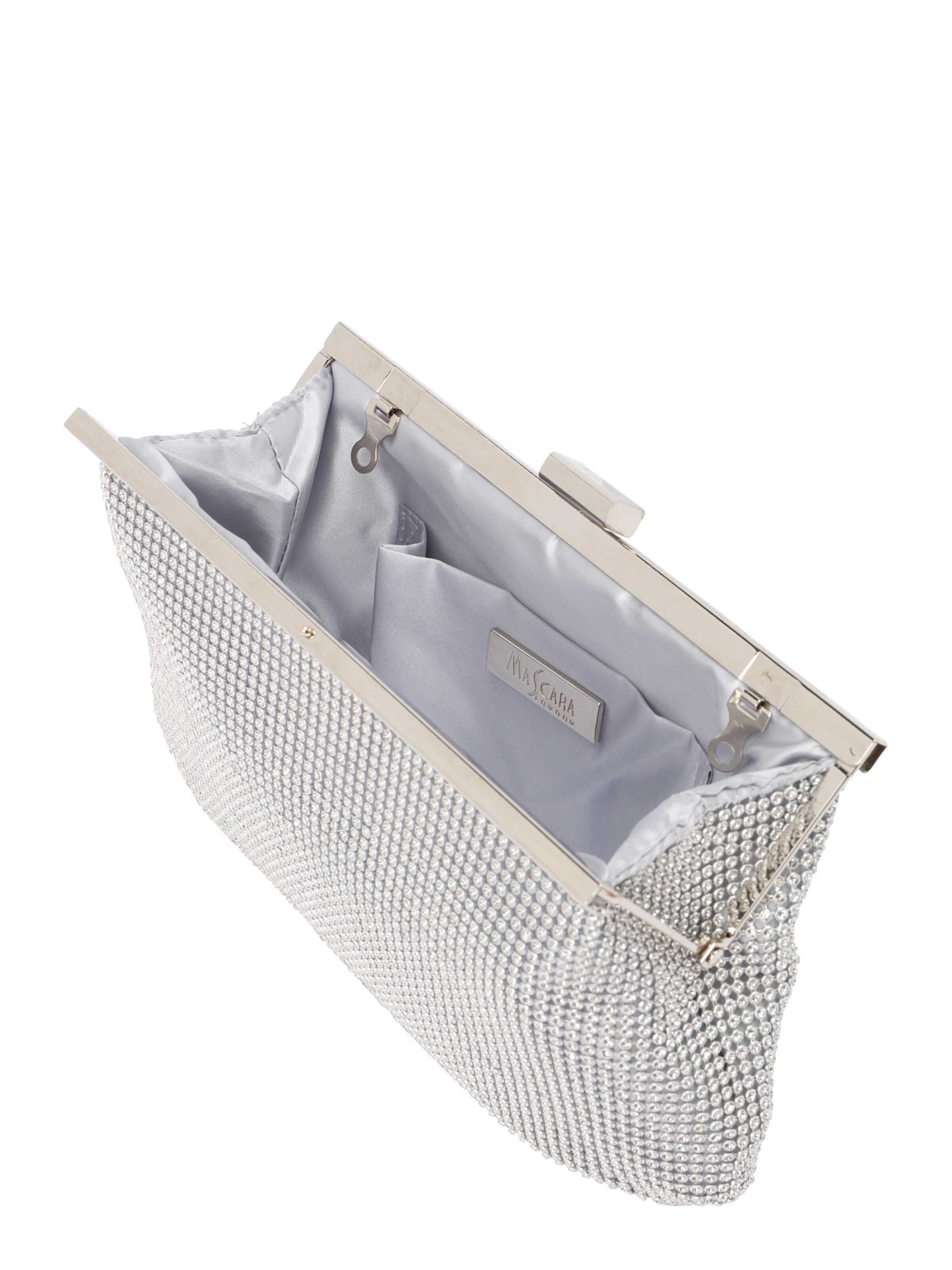 Pochette mascara en argent