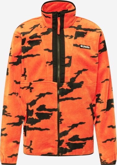 COLUMBIA Funktionele fleece-jas in de kleur Donkeroranje / Zwart, Productweergave