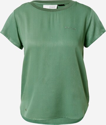 mazine Blouse in Groen: voorkant