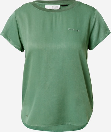 mazine Μπλούζα σε πράσινο: μπροστά