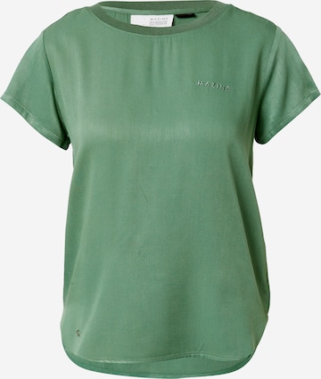 mazine Blouse in Groen: voorkant