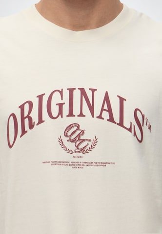 JACK & JONES - Camiseta 'JORFREDERIKSBERG' en blanco