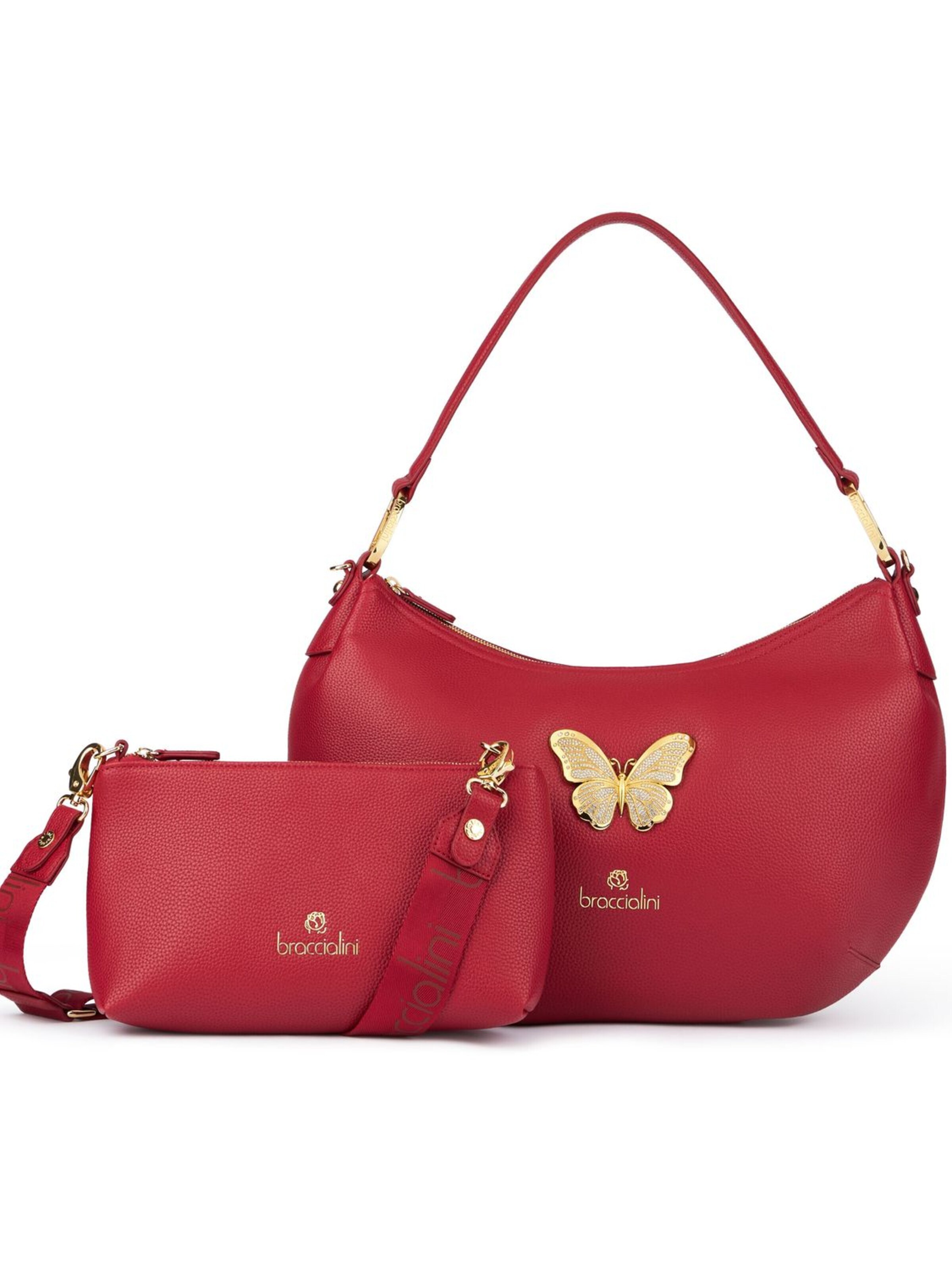 Braccialini Handtasche 'Beth Jewels'‌‌‌‌‌‌ in Rot: Vorderseite