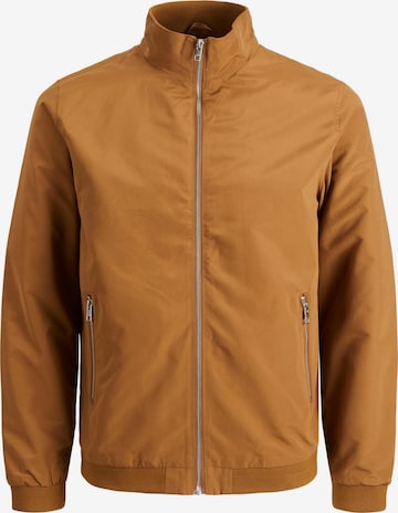 Veste mi-saison 'Rush' JACK & JONES en marron : devant