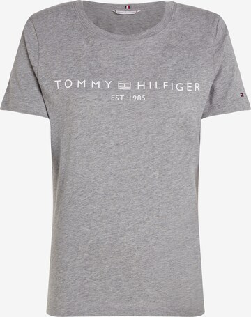 Tommy Hilfiger Curve Shirt in Grey: front