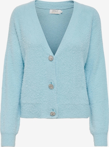 ONLY Strickjacke 'ELLA' in Blau: predná strana