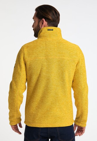 Veste en polaire Schmuddelwedda en jaune