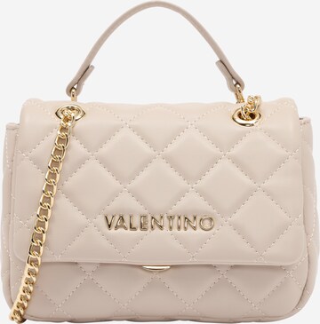 Borsa a spalla 'Ocarina' di VALENTINO in beige: frontale