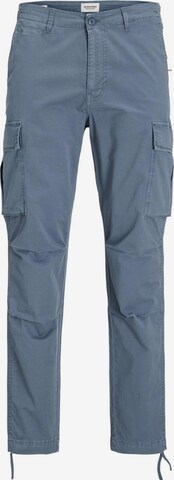 JACK & JONES Cargo Pants 'Ace Tucker' in Blue: front