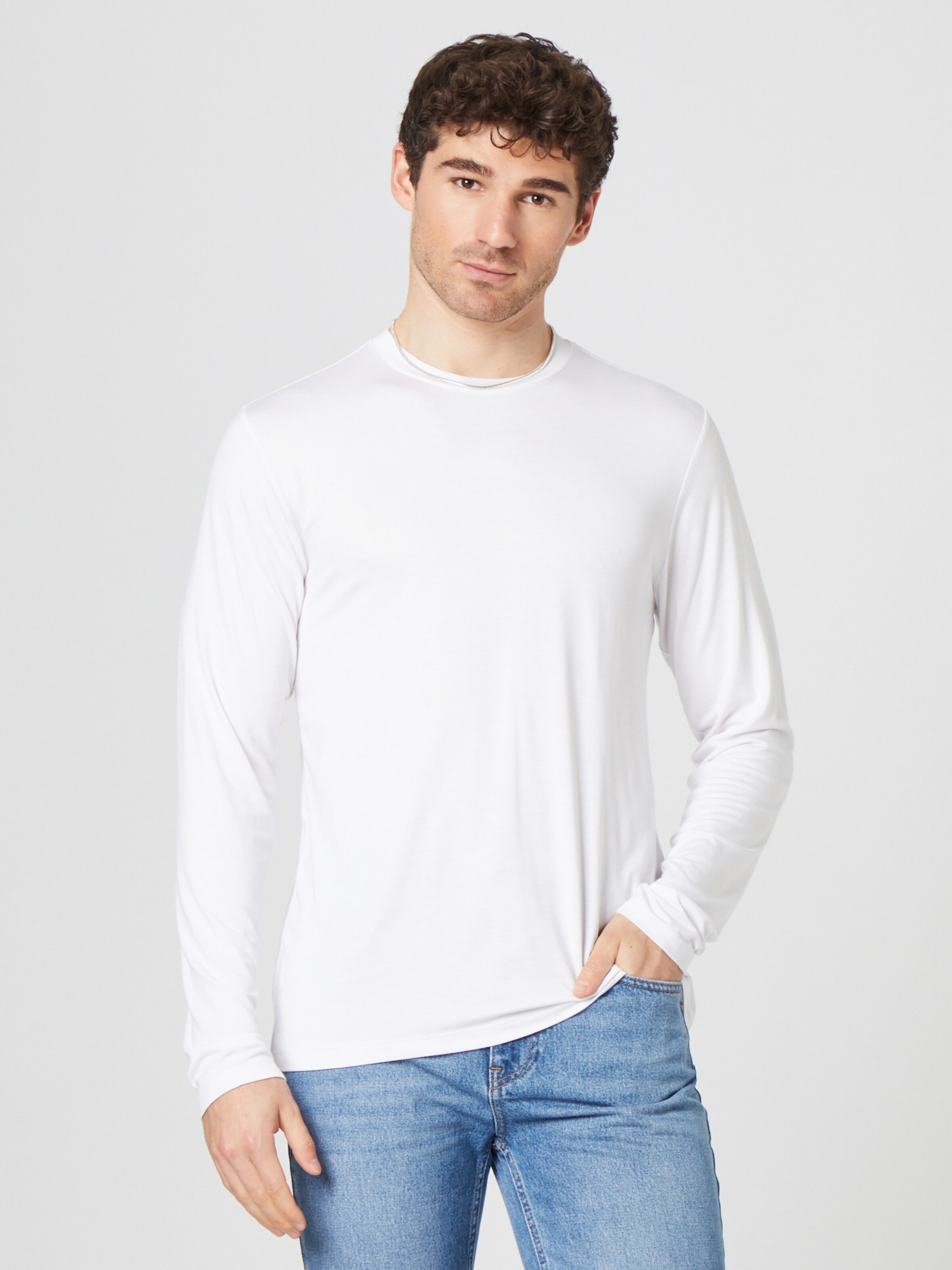 Guido Maria Kretschmer Men Shirt Ramon in White ABOUT YOU