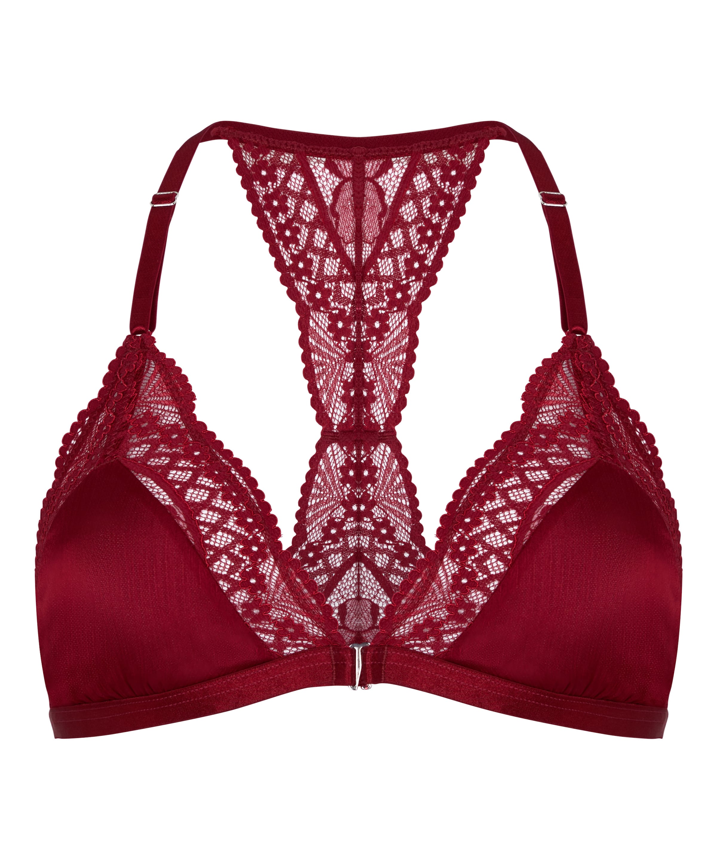 Hunkemöller Bralette Bra 'Tosca' in Red: front